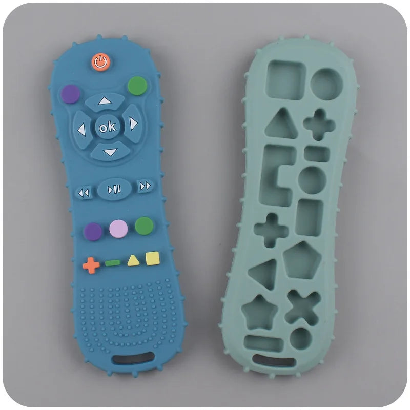 Baby Silicone Teether TV Remote Control Shape